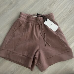 Varley Alder Antler Shorts High Rise Drawstring Pockets NWT